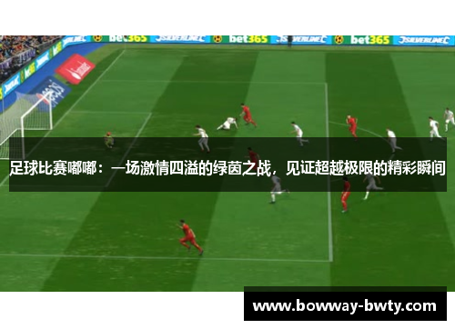 足球比赛嘟嘟：一场激情四溢的绿茵之战，见证超越极限的精彩瞬间
